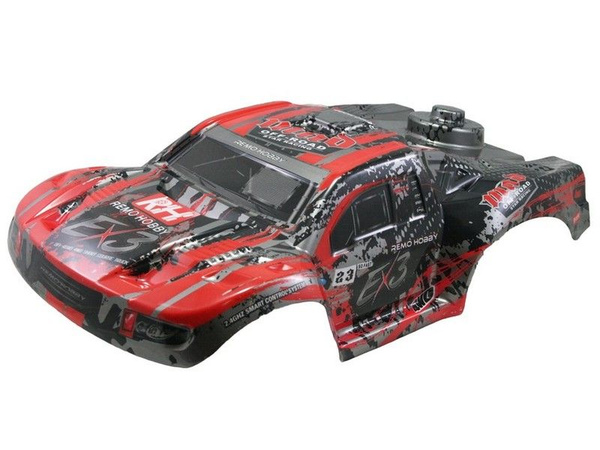 Кузов красный шорт-корс для Remo Hobby EX3 1/10 D2912 купить на OZON по ...