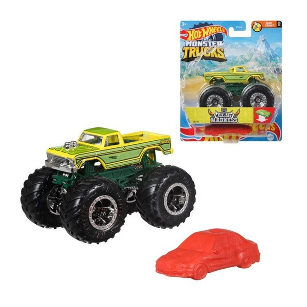 GTH83 Машинка металлическая игрушка Hot Wheels Monster Trucks Монстр ...