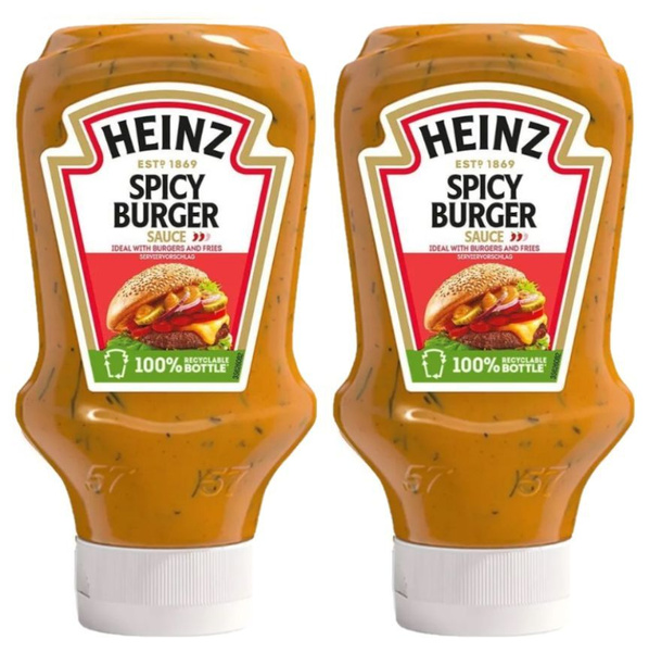Соус Heinz Бургер 2шт х 400 мл. Германия - купить с доставкой по ...