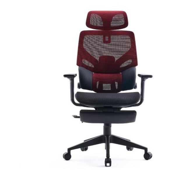 Офисное кресло  CS-CHR-MC01-RDBK красный/ черный -  по .