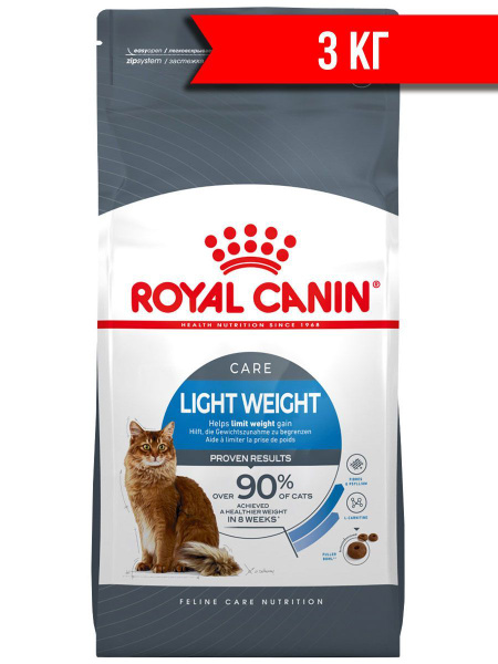 ROYAL CANIN LIGHT WEIGHT CARE диетический для взрослых кошек (3 кг ...