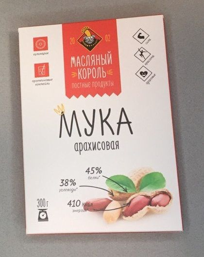 Арахисовая мука КБЖУ