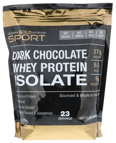 Протеин CGN - California Gold Nutrition Whey Protein Isolate - Изолят ...
