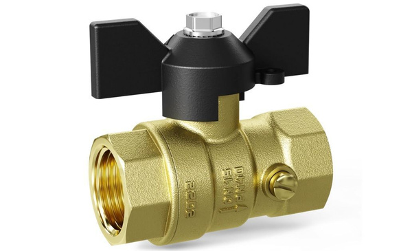 Кран шаровой латунный для манометра LD Pride В-В.М.Б Ду 15 Ру 16 ...