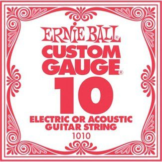 Ernie ball store custom gauge 10