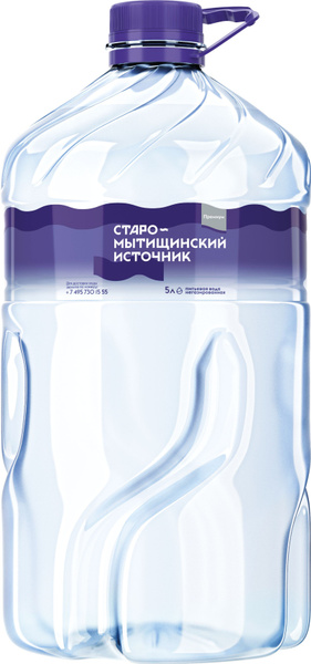 Премиальная вода "Источник Старо-Мытищинский Премиум" 5л - купить с ...
