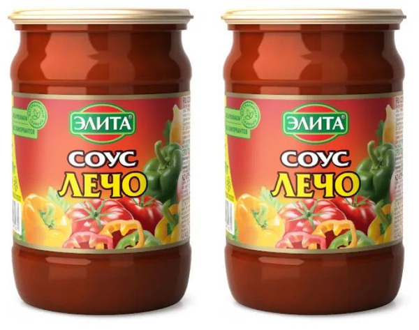 Соус КУХМАСТЕР Элита Лечо, 2 уп по 690 г - купить с доставкой по ...