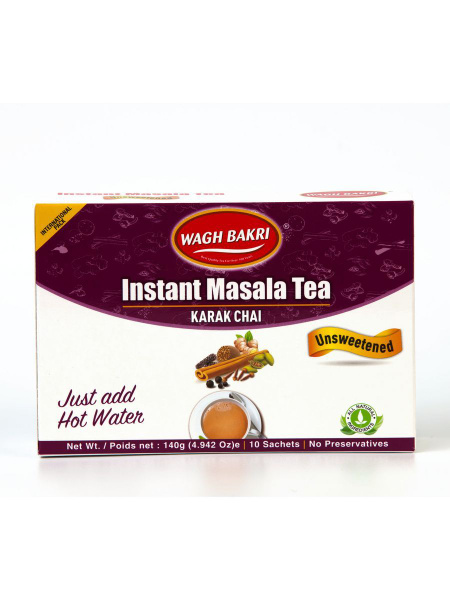 Растворимый Масала чай (Masala instant tea) Wagh Bakri, 140 г - купить ...