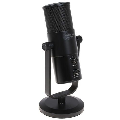 Микрофон M-Audio M-Audio Uber Mic черный, проводной, настольный ...