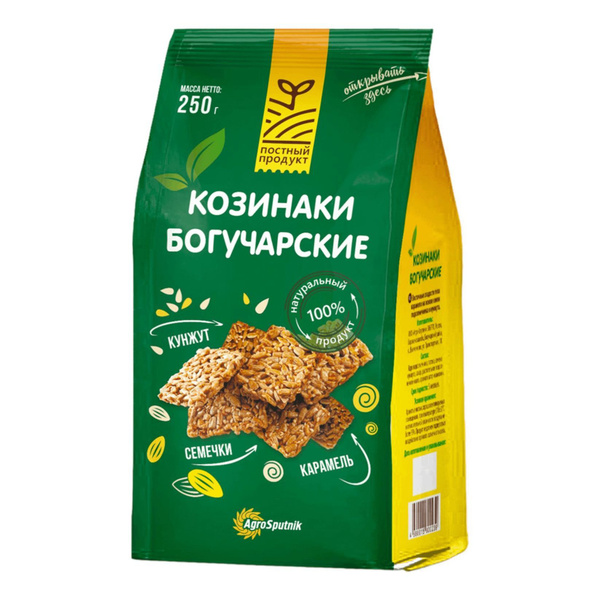 Козинаки Богучарские классические 250 г - купить с доставкой по ...