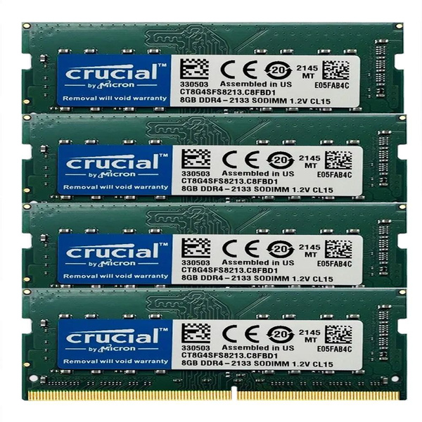 Вопросы и ответы о Micron Оперативная память DDR4 2133 МГц SO-DIMM 4x8 ...