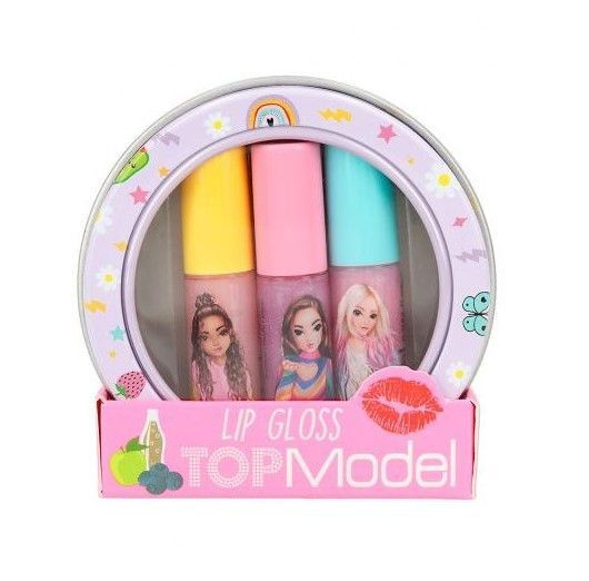 Depesche TOPModel блеск для губ для девочек 3 шт. по 1,2 мл. топмодель ...