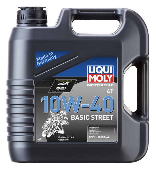 Масло моторное Liqui Moly 10W-40 Минеральное - купить в интернет ...