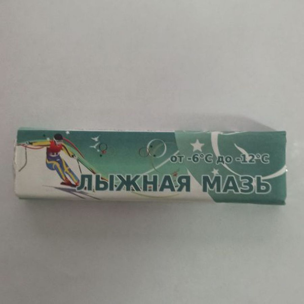 Лыжная мазь от -6 до -12 (зелёная) купить по выгодной цене в интернет ...