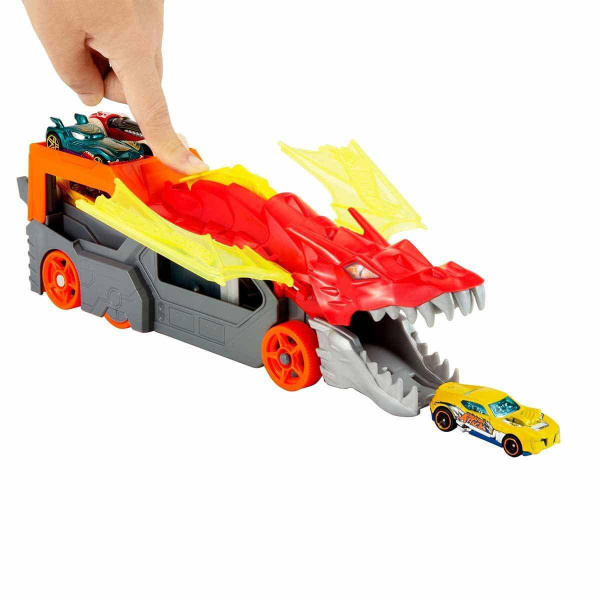 Пусковая установка и носитель Hot Wheels Dragon GTK42 - купить с ...