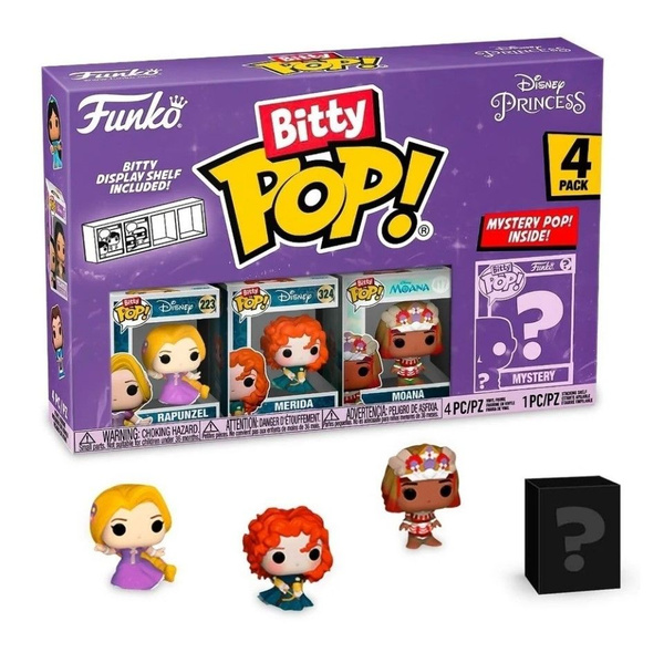 Фигурка Funko Bitty POP! Disney Набор фигурок Рапунцель (Rapunzel 4PK ...