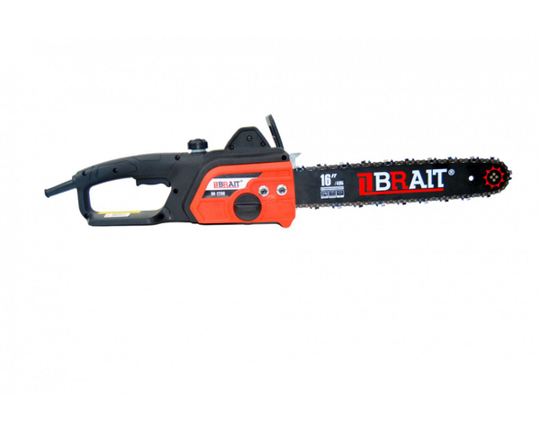 Пила электрическая цепная BRAIT-2200 (2200Вт, шина 16 57зв, окно уровня ...