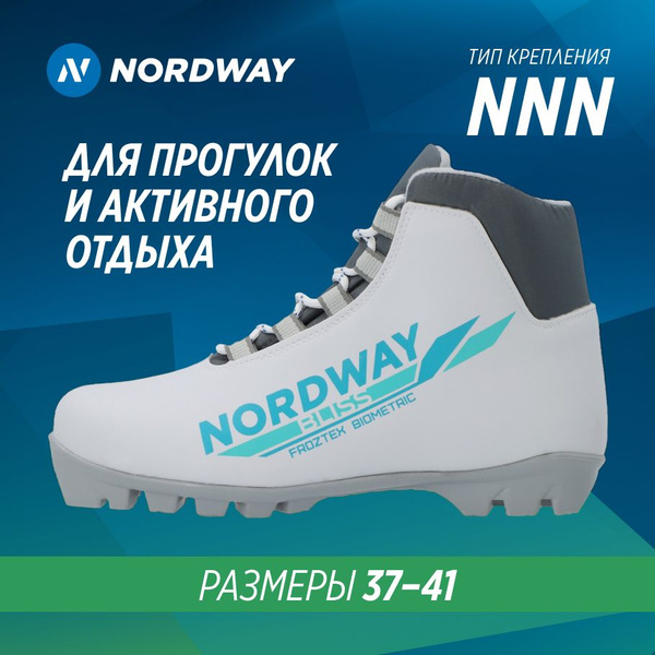 Ботинки лыжные Nordway BLISS NNN купить по низкой цене с доставкой в ...