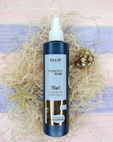 Ollin Professional Спрей для волос 15 в 1 профессиональный с кератином ...