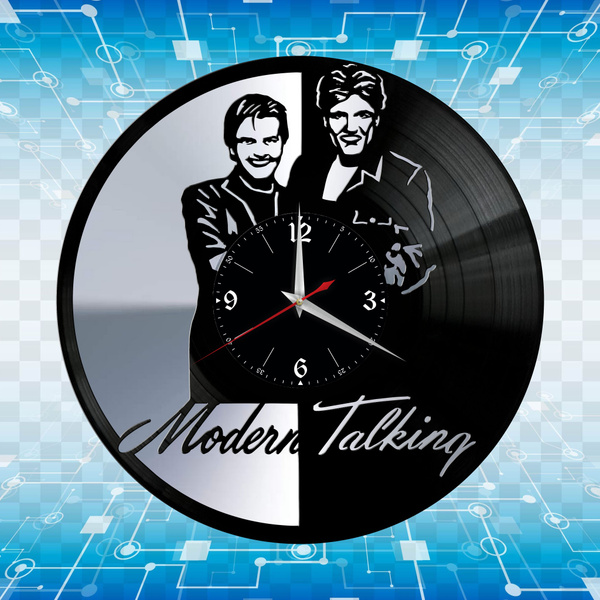Настенные часы с группой Modern Talking, Модерн Токинг, Dieter Bohlen ...
