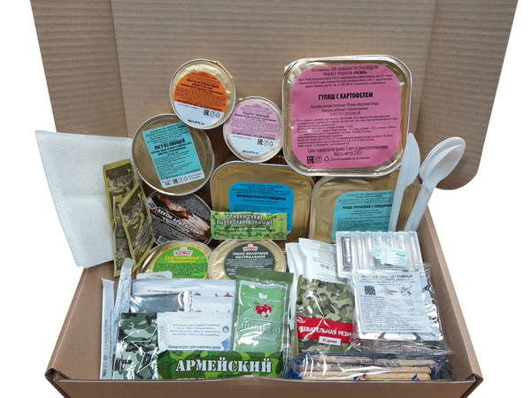 Сухой паек (сухпай) ИРП Суточный, до 09.2025г - купить с доставкой по ...