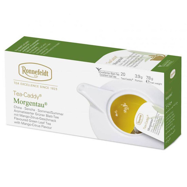Чай зеленый Роннефельд RONNEFELDT Tea-Caddy Morgentau (Моргентау) Саше ...