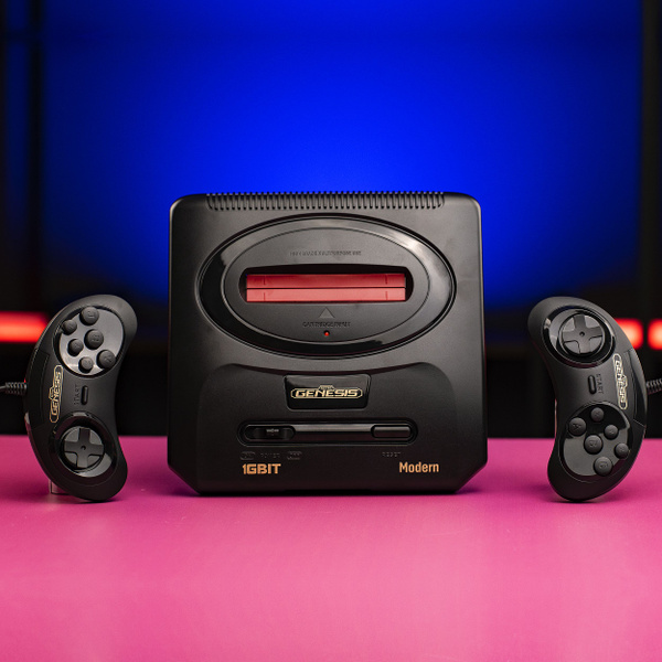 Ретро 16-битная Игровая Консоль Retro Genesis с 170 Встроенными Играми ...