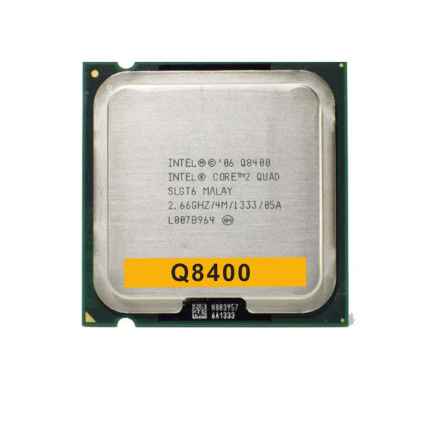 Процессор Intel Q8400 Core 2 Quad, OEM (без кулера), 4 яд., 2.66 ГГц ...