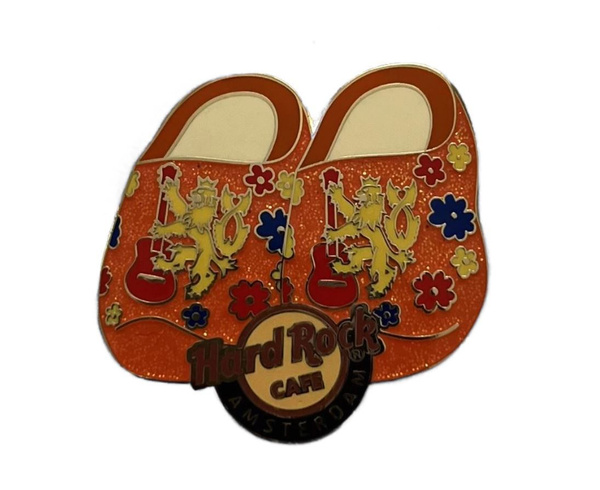 Hard Rock Значок Голландские деревянные туфли - купить с доставкой по ...