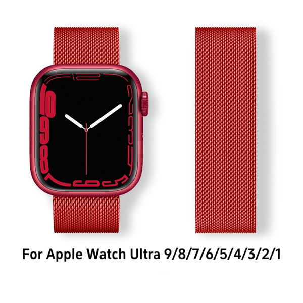 Ремешок для часов apple watch тканевый 42-44-45-49мм, 1-9- Ultra- SE ...