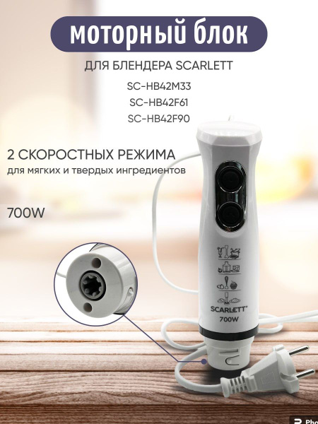 Моторный блок для блендера Scarlett SC-HB42M33 - купить с доставкой по ...