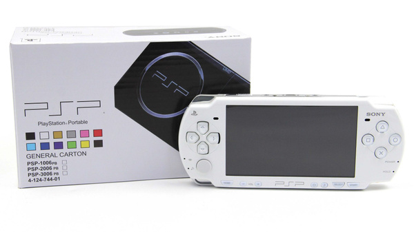 Игровая приставка Sony PSP 2008 Белая + 150 Игр - купить с доставкой по ...