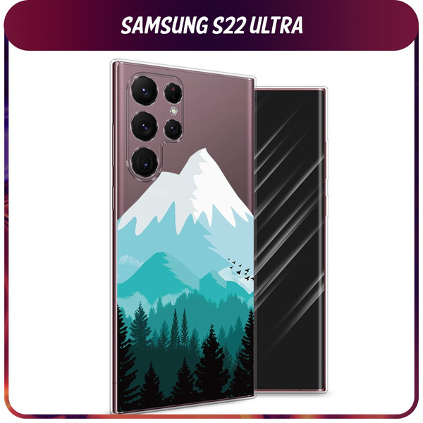 Силиконовый чехол на Samsung Galaxy S22 Ultra / Самсунг S22 Ultra ...
