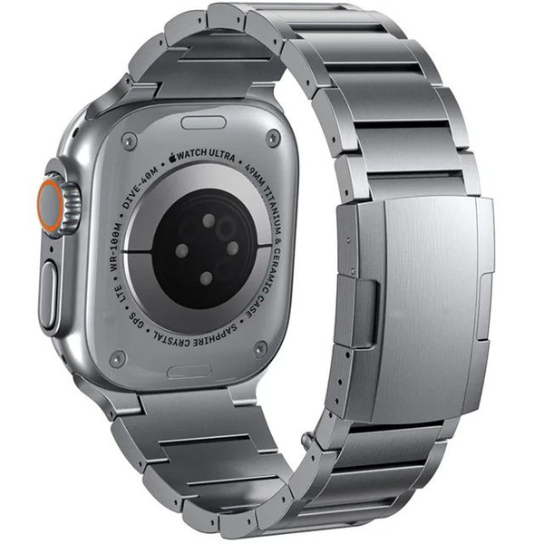 Титановый ремешок для Apple Watch Ultra 49 мм ремешок 45 мм 41 мм 44 мм ...