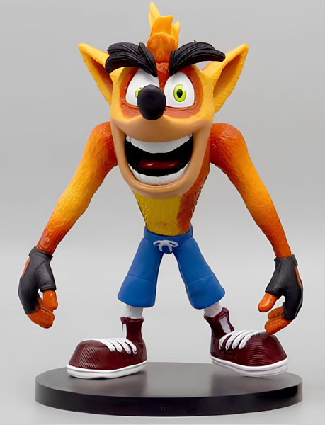 Фигурка Крэш Бандикут / Crash Bandicoot (15см, пакет) купить на OZON по ...