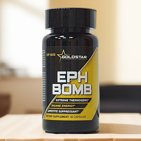 GoldStar EPH Bomb 60 caps жиросжигатель - купить с доставкой по ...