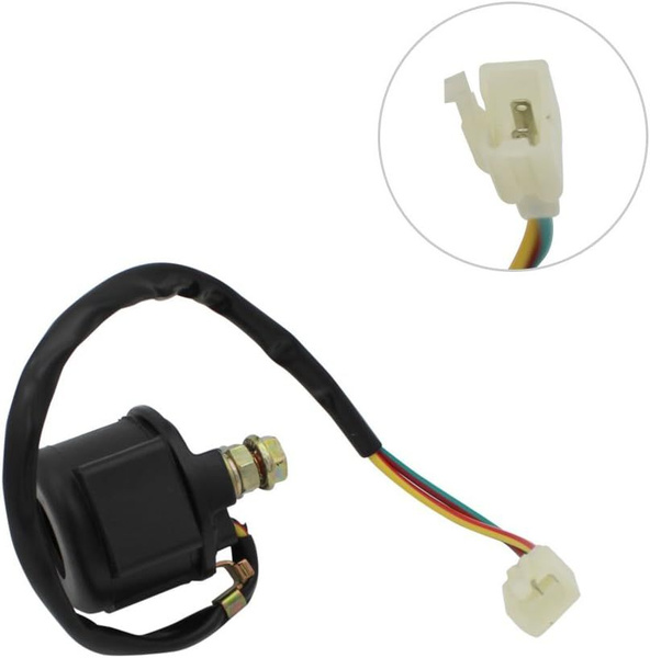 OUMURS 12V Starter Relay Solenoid – Fits GY6 50cc-125cc & TAOTAO ATVs, 3-Month Warranty