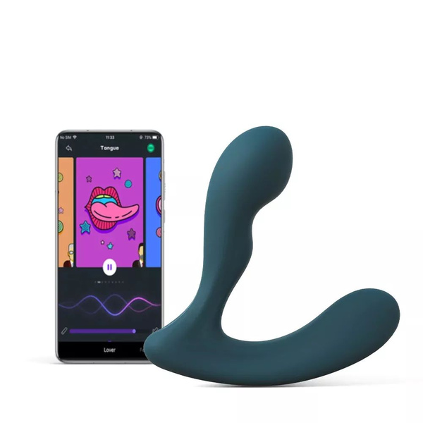 Prostate Massager Magic Motion Solstice Black/Red