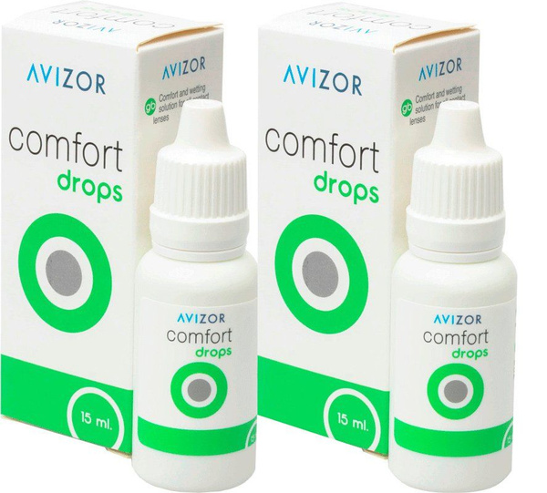 Увлажняющие капли для глаз Comfort Drops 30 мл (15 мл *2) - купить с ...
