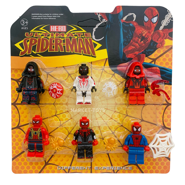 Набор фигурок Человек-Паук / Минифигурки Spider man с оружием ...