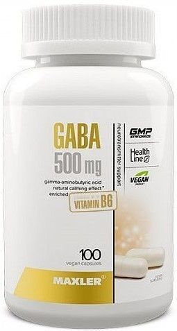 GABA GABA 500 mg, 100 капс. - купить с доставкой по выгодным ценам в ...