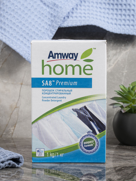 Amway Стиральный порошок 1000 г 23 стирок Для белых тканей, Для ...