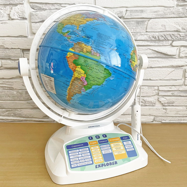 Интерактивный глобус Praktica Explorer STG2388R с умной ручкой ...