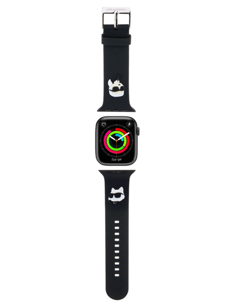 Ремешок Karl Lagerfeld 3D Rubber для Apple Watch 41 40 38 mm, на умные ...
