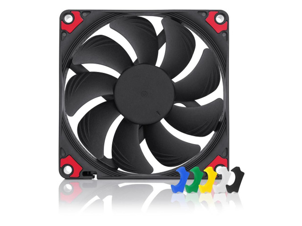 Noctua NF-A9x14 HS-PWM chromax.black.swan, Бесшумный тонкий вентилятор ...