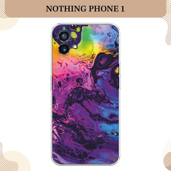 Силиконовый чехол на Nothing Phone (1) / Нотинг Фон (1) ACID fluid ...