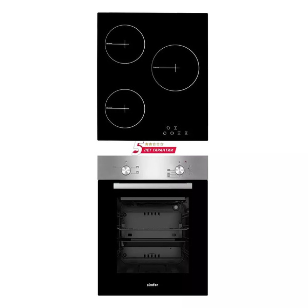 Комплект встраиваемой техники Simfer 45см: электрическая варочная ...