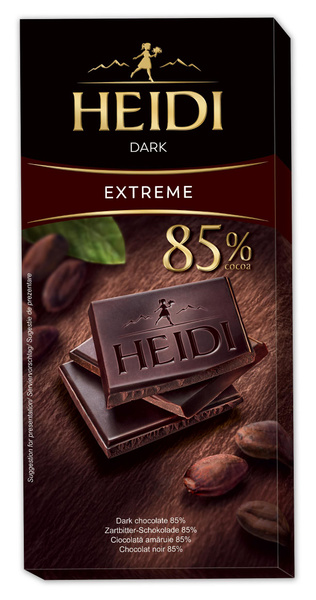 HEIDI dark Extreme темный шоколад 85% какао - купить с доставкой по ...