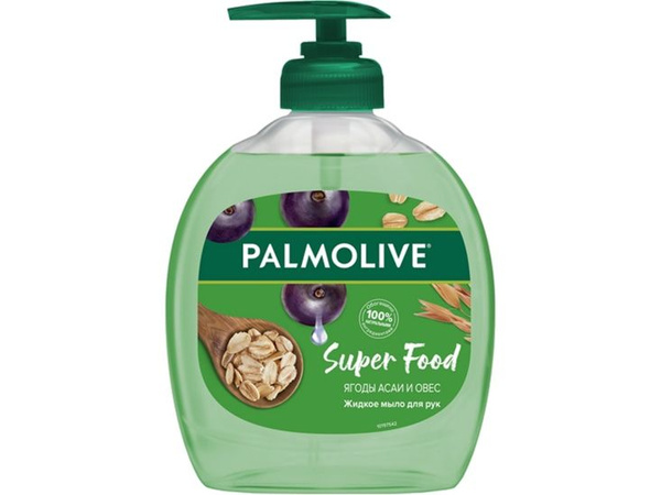 с жидкое мыло для рук, 300 мл Palmolive LHS PALMOLIVE Super Food Acai ...