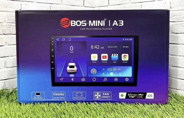 Автомагнитола/Магнитола/Чейнджер 2Din BOS-MINI A3 9" 2/32 (Android12 ...